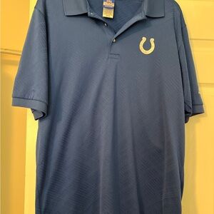 Reebok NFL Indianapolis Colts polo shirt. Play dry. Like New